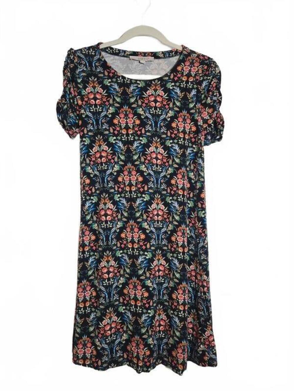 Loft baby floral swing dress size XS
